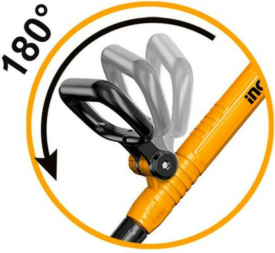 Ingco Χορτοκοπτικό Ώμου / Χειρός Μπαταρίας 20V 3kg με 1 Μπαταρία 2Ah