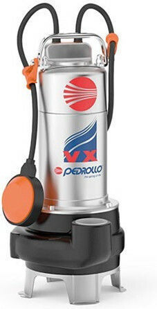 Pedrollo Vxm 8/50 Monofazică Pompă Ape reziduale / canalizare 0.75hp 48SGV91C0A1
