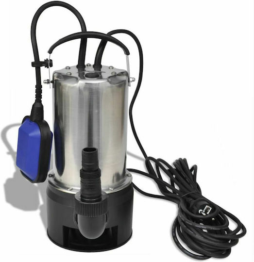 vidaXL Einphasige Pumpe Abwasser/Abwasser 750W 142088