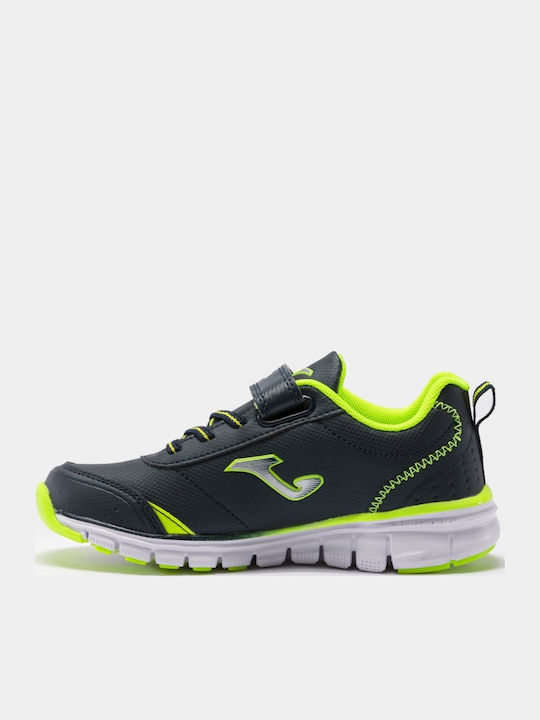Tempo Kids Sneakers with Scratch Navy Blue