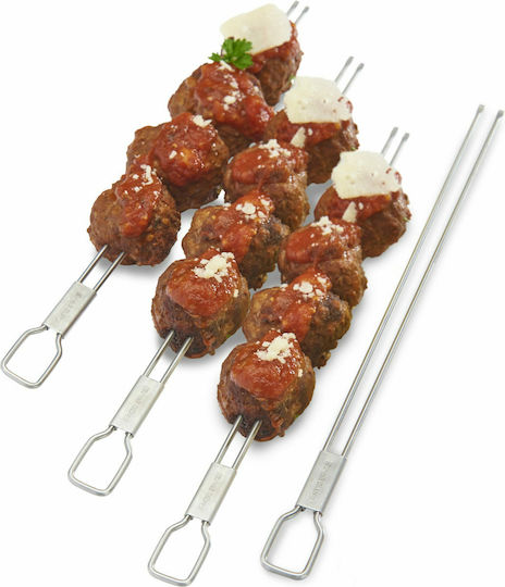 Broil King Неръждаем Барбекю за еднократна употреба 31см 4бр