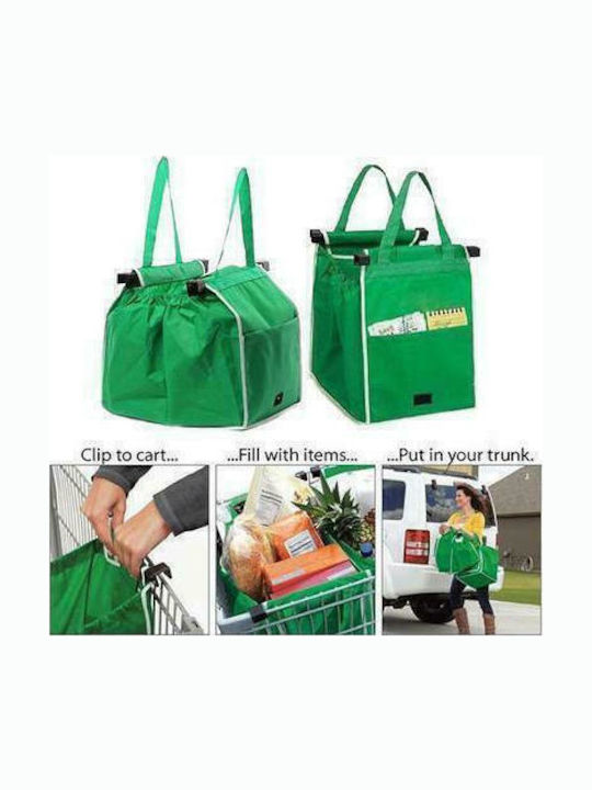 Textilă Geantă de Cumpărături în culoarea Verde