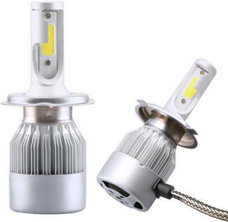 Roc Лампи Автомобила & Мотоциклета H4 LED 6000К Хладно бяло 9-30V 36W 2бр