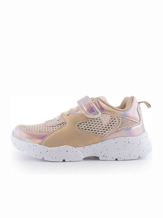 Παιδικά Sneakers με Σκρατς Ροζ