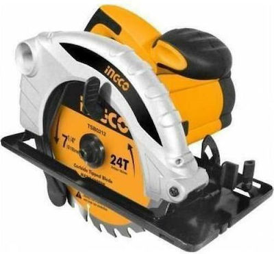 Ingco CS18528 Circular Saw 1400W with Dust Extraction System