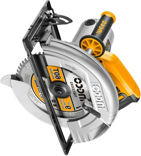 Ingco Δισκοπρίονο 2200W με Σύστημα Αναρρόφησης