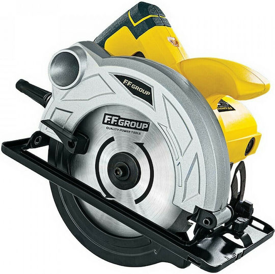 F.F. Group CS 55/1200 Plus Circular Saw 1200W with Dust Extraction System