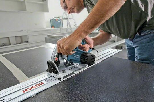 Bosch GKT 55 GCE Professional Δισκοπρίονο 1400W με Ρύθμιση Ταχύτητας και με Σύστημα Αναρρόφησης