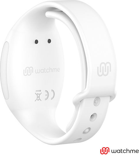 WatchMe Δονητής για Ζευγάρια με Remote Control Dual Pleasure Wireless Technology Aquamarine / Snowy
