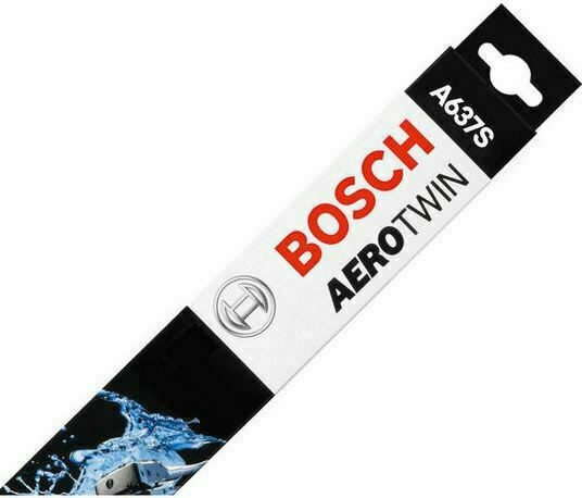 Bosch Aerotwin A637S Σετ Μπροστινοί Υαλοκαθαριστήρες Αυτοκινήτου 475mm/500mm