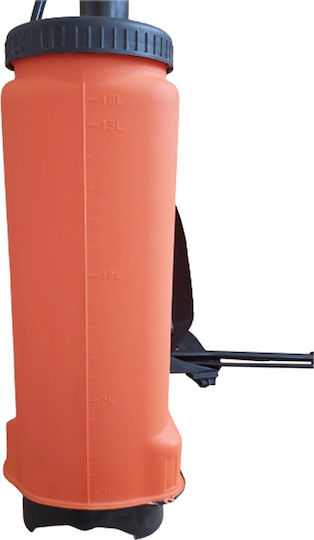Viospec Dalia 16 Rückenspritze mit Kapazität 16Es in Orange Farbe