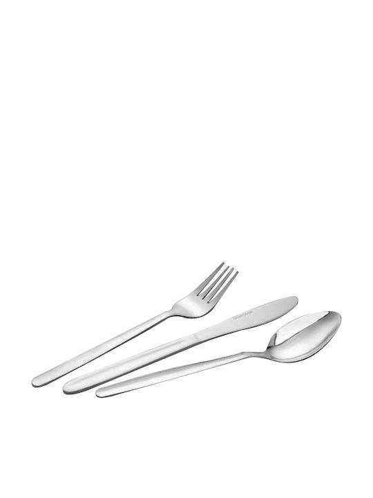 GTSA Inox Fruit/Dessert Fork Silver Όλγα 14cm