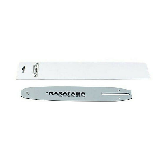 Nakayama Po1050sr Λάμα Αλυσοπρίονου 25cm (10") για Αλυσίδα με Βήμα 3/8"LP, Πάχος Οδηγών .050"-1.3mm & Αριθμό Οδηγών 40Ε