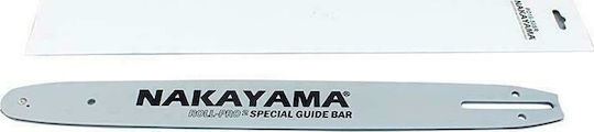 Nakayama Chainsaw Blade Chainsaw Blade 45cm for Chain with Pitch .325", Guide Bar Thickness .058"-1.5mm & Number of Drivers 68E 0397877