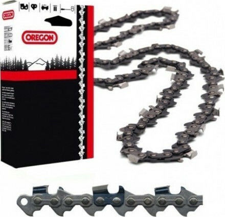 Oregon 91P-56 Chainsaw Chain with Pitch 3/8", Gauge .050"-1.3mm & Number of Guides 56E