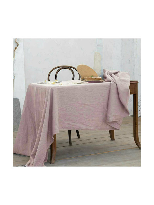 Nima Linho Platzdeckchen Stoff Rosa 50x30cm 22518 2Stück