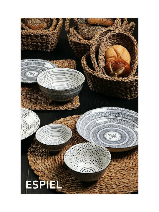 Espiel Round Wicker Placemat Brown 40cm