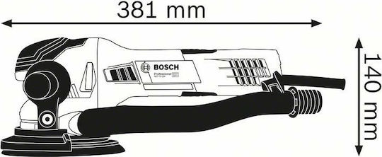 Bosch GET 75-150 Professional Έκκεντρο Τριβείο 150mm Ρεύματος 750W με Ρύθμιση Ταχύτητας και με Σύστημα Αναρρόφησης