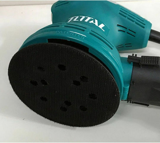 Total Έκκεντρο Τριβείο Χούφτας 125mm Ρεύματος 320W με Σύστημα Αναρρόφησης