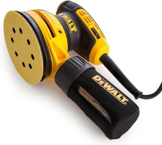 Dewalt Έκκεντρο Τριβείο 125mm Ρεύματος 280W με Ρύθμιση Ταχύτητας και με Σύστημα Αναρρόφησης