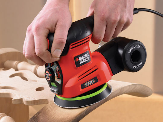 Black & Decker Multi-Schleifer mit Geschwindigkeitsregelung und mit Absaugsystem