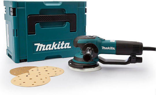 Makita BO6050J Electric Eccentric Sander 150mm Electric 750W with Speed Control and with Suction System BO6050J