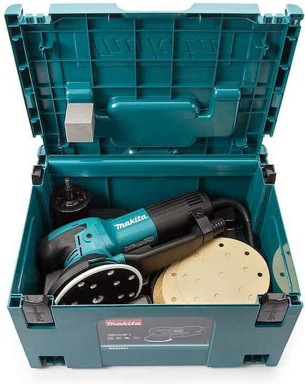 Makita BO6050J Electric Eccentric Sander 150mm Electric 750W with Speed Control and with Suction System BO6050J