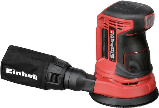 Einhell TE-RS 18 Li Solo Έκκεντρο Τριβείο 125mm Μπαταρίας 18V Solo με Ρύθμιση Ταχύτητας και με Σύστημα Αναρρόφησης