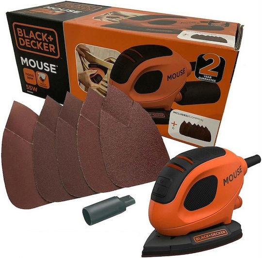 Black & Decker Mouse Πολυτριβείο 55W