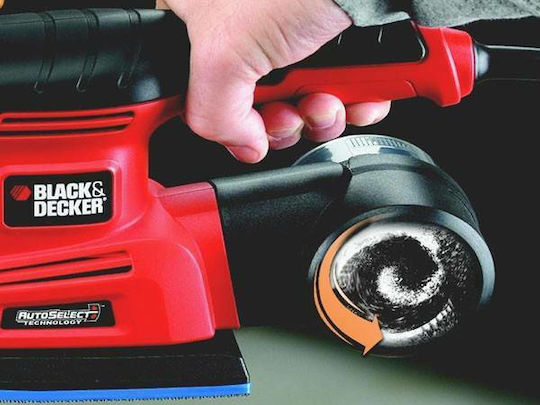 Black & Decker Πολυτριβείο Χούφτας 220W με Ρύθμιση Ταχύτητας και με Σύστημα Αναρρόφησης
