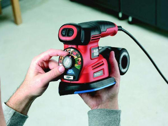Black & Decker Πολυτριβείο Χούφτας 220W με Ρύθμιση Ταχύτητας και με Σύστημα Αναρρόφησης