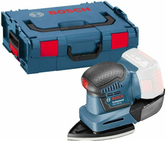 Bosch GSS 18V-10 Professional Παλμικό Τριβείο 18V Solo με Ρύθμιση Ταχύτητας και με Σύστημα Αναρρόφησης