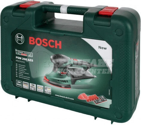 Bosch PSM 200 AES Πολυτριβείο 200W με Σύστημα Αναρρόφησης