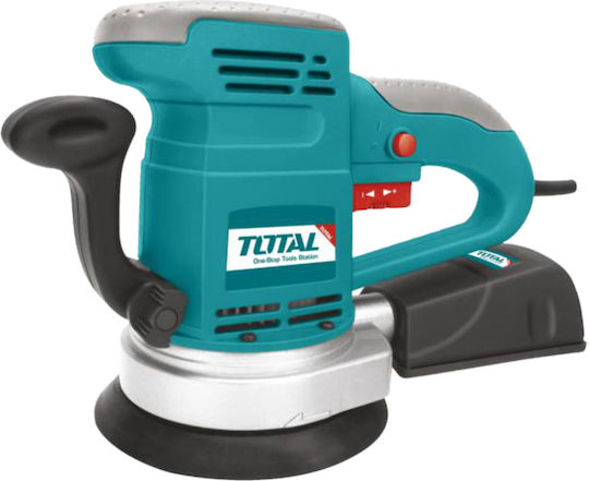 Total TF2041506 Έκκεντρο Τριβείο 150mm Ρεύματος 450W με Ρύθμιση Ταχύτητας και με Σύστημα Αναρρόφησης
