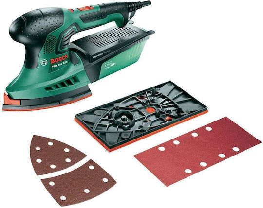 Bosch PSM 200 AES Πολυτριβείο 200W με Σύστημα Αναρρόφησης