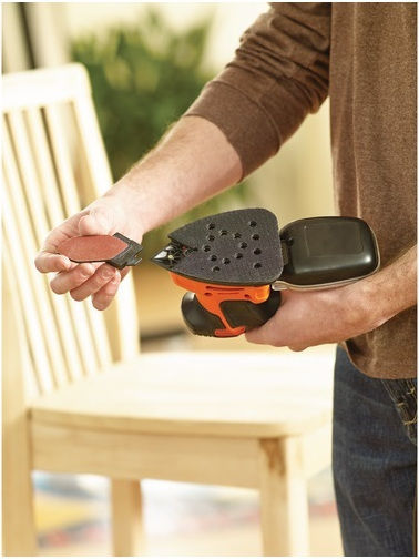 Black & Decker Πολυτριβείο Χούφτας 120W με Σύστημα Αναρρόφησης