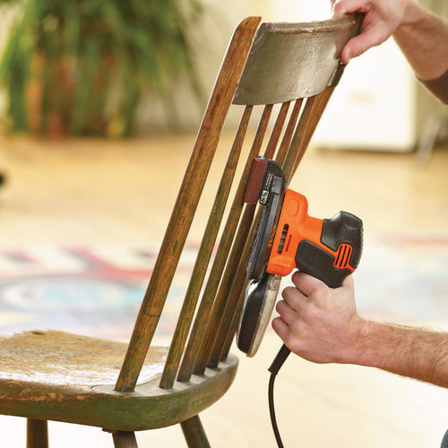 Black & Decker Πολυτριβείο Χούφτας 120W με Σύστημα Αναρρόφησης