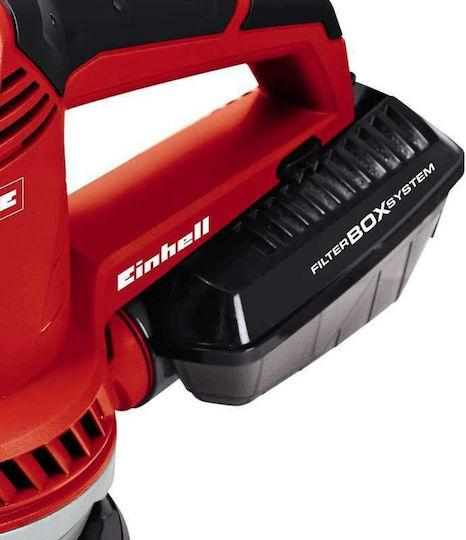 Einhell TE-RS 40E Έκκεντρο Τριβείο 125mm Ρεύματος 400W με Ρύθμιση Ταχύτητας και με Σύστημα Αναρρόφησης