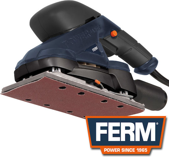 Ferm PSM1024 Пулсираща шкурка 180W със Система за Аспирация