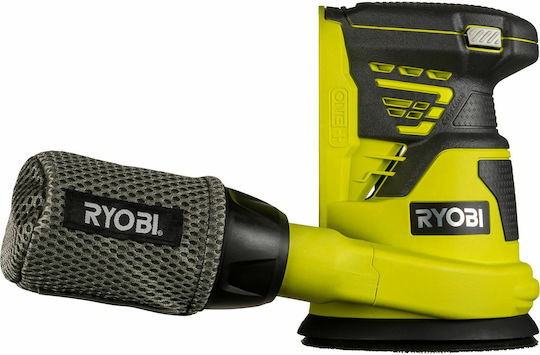 Ryobi One+ R18ROS-0 Έκκεντρο Τριβείο 125mm Μπαταρίας 18V Solo με Σύστημα Αναρρόφησης