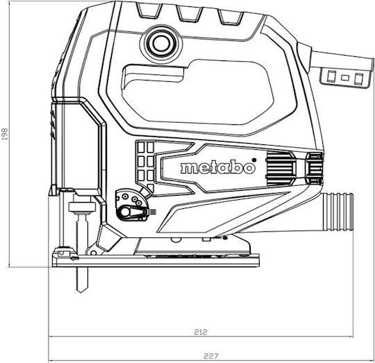 Metabo STEB 65 Quick Пъзел 450W