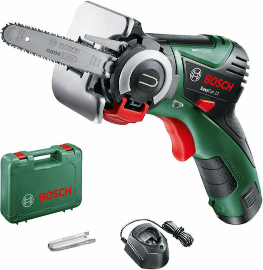 Bosch EasyCut Κλαδευτικό Αλυσοπρίονο Μπαταρίας 1x2.5Ah 12V 0.9kg με Λάμα 13cm