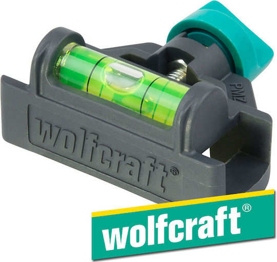 Wolfcraft 5222000 Kunststoff Wasserwaage mit 1 Auge