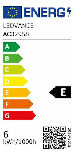 Ledvance Smart Λάμπα LED 5.5W για Ντουί E27 Θερμό Λευκό 806lm Dimmable