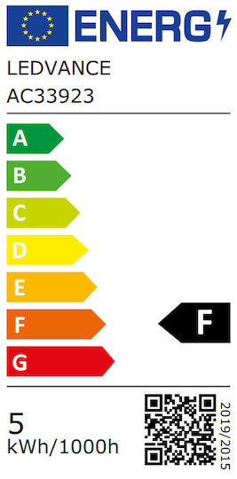 Ledvance Smart Λάμπα LED 5W για Ντουί E14 Ρυθμιζόμενο Λευκό 470lm Dimmable
