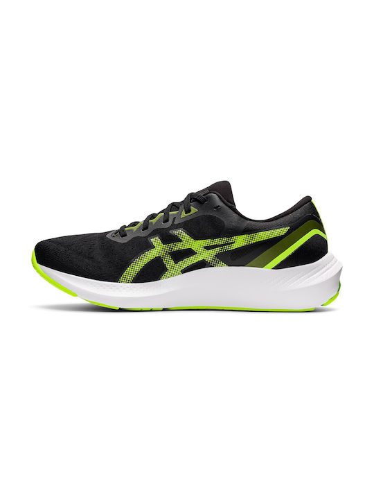 Gel-Pulse 13 Ανδρικά Αθλητικά Παπούτσια Running Black / Hazard Green