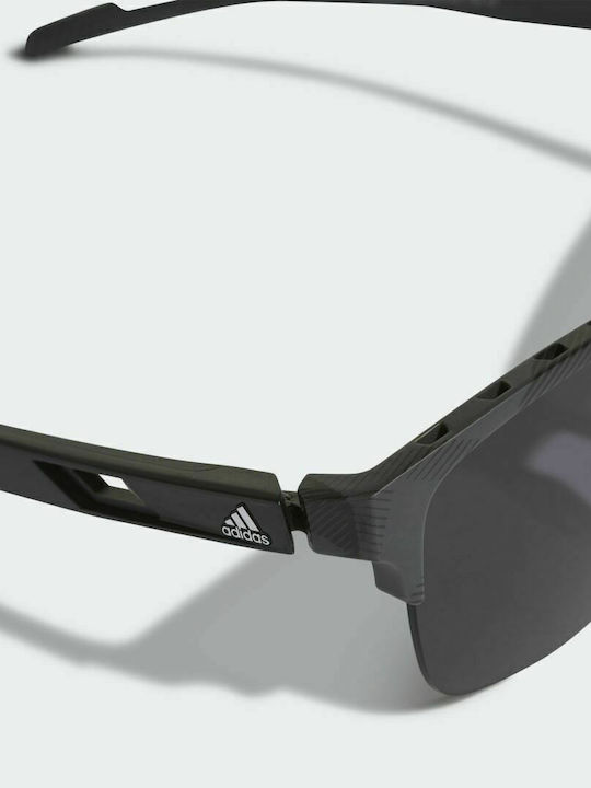 adidas Sp0048 Unisex Γυαλιά Ηλίου με Κοκκάλινο Σκελετό Dark Grey Injected GA0549