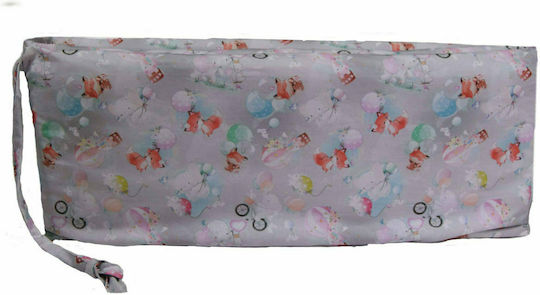 Decocraft Animal Fox Crib Bumpers Classic Inside Gray 25x150cm Decocraft Animal Fox Crib Bumpers Classic Inside Gray 25x150cm
