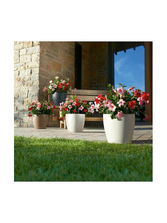 Lechuza Classico Self-watering Pot Plastic White 42x42x39.5cm.