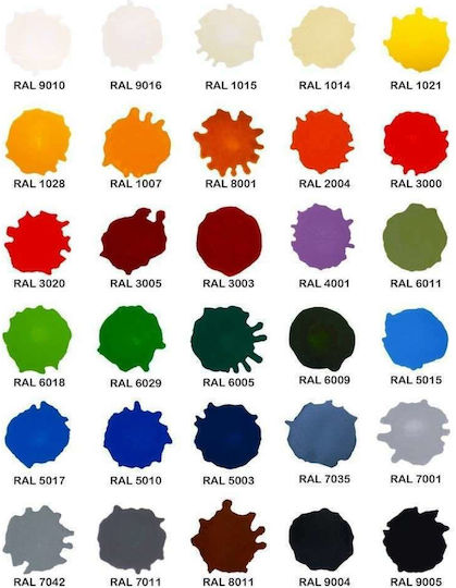 Pinty Plus Spray Paint Evolution Water-Based Acrylic with Shiny Effect Red RAL3020 400ml